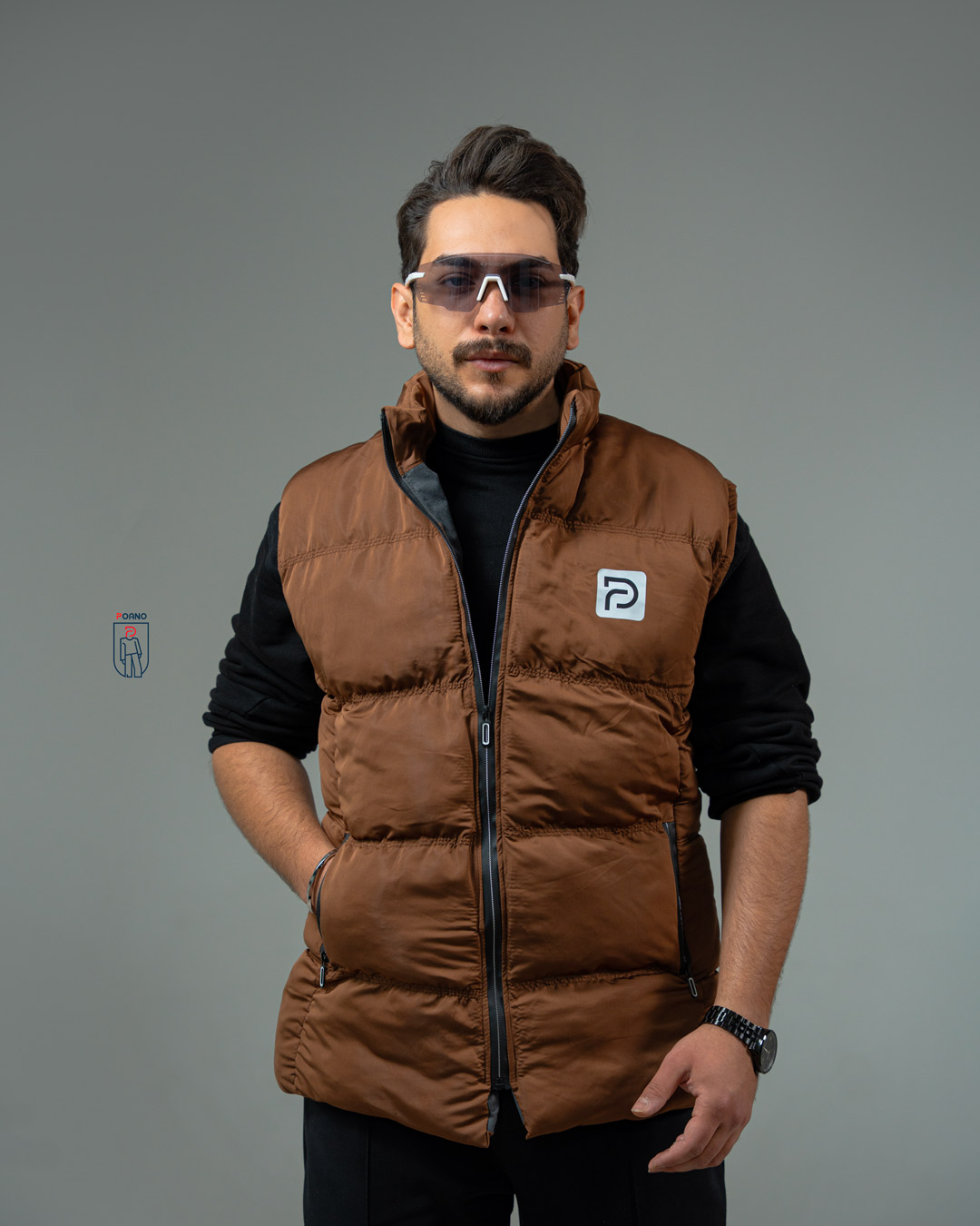 قیمت و خرید پافر اسپرت پارچه پر داخل پشم شیشه کد 50176 F302